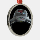 Treadmill Metalen Ornament (Rechts)