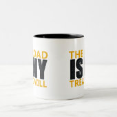 Treadmill Tweekleurige Koffiemok (Center)