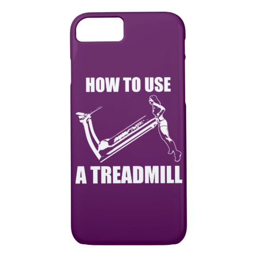 Treadmill - Vrouwen grappige nieuwkomers Case-Mate iPhone Case (Achterkant)