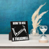 Treadmill - Vrouwen grappige nieuwkomers Fotoplaat (Insitu)