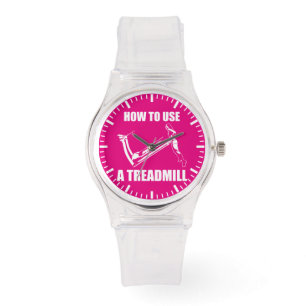 Treadmill - Vrouwen grappige nieuwkomers Horloge