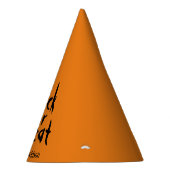 Treak of Treat Gepersonaliseerd Halloween Feesthoedjes (Rechts)