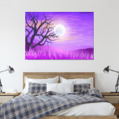 TREAMY LANDSCAPE STRETCHED CANVAS ART PRINT (Insitu (Slaapkamer))