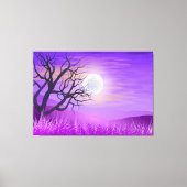 TREAMY LANDSCAPE STRETCHED CANVAS ART PRINT (Voorkant)