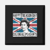 Treasday Britse 4th van juli Magneet (Voorkant)