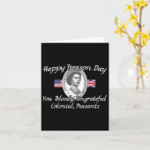 Treasday koning Charles III Britse grappige 4e van Kaart (Gele Bloem)