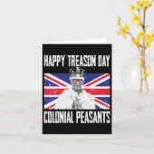 Treasday koning Charles III Britse grappige 4e van Kaart (Gele Bloem)