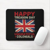 Treasday ondankbare kolonialen 4 juli Britse Muismat (Met muis)