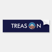 TREASON BUMPERSTICKER (Voorkant)