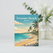 Treasure Beach Jamaica Briefkaart (Staand voorkant)