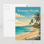 Treasure Beach Jamaica Briefkaart (Voorkant / Achterkant)