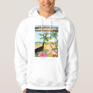 Treasure Beach Jamaica reisposter Hoodie