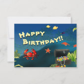 Treasure Birthday Kaart - Gepersonaliseerd (Voorkant)
