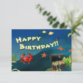 Treasure Birthday Kaart - Gepersonaliseerd (Staand voorkant)