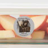 Treasure borst tandwielen gepersonaliseerd labels (Aangebracht)