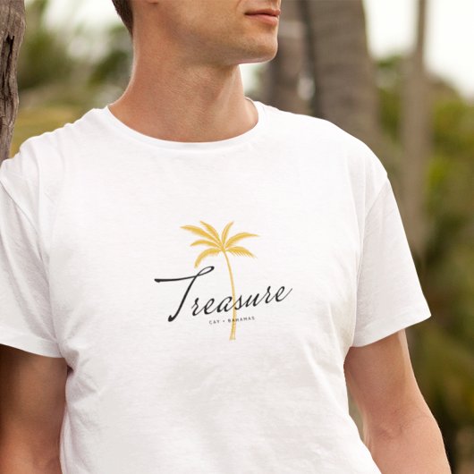 Treasure Cay, Bahamas Minimale  stijl T-shirt