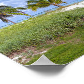 Treasure Cay Beach Boardwalk, Bahamas Poster (Hoek)