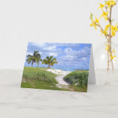 Treasure Cay Boardwalk, Bahama's Kaart (Gele Bloem)