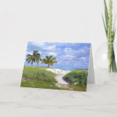 Treasure Cay Boardwalk, Bahama's Kaart (Voorkant)