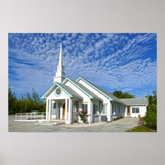 Treasure Cay-kerk, De Bahama's Poster (Voorkant)