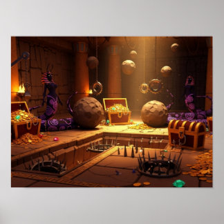 Treasure Chamber of the Serpents Poster