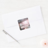 Treasure Chest Bookplate-labels Vierkante Sticker (Envelop)