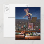 Treasure Chest Briefkaart (Voorkant / Achterkant)