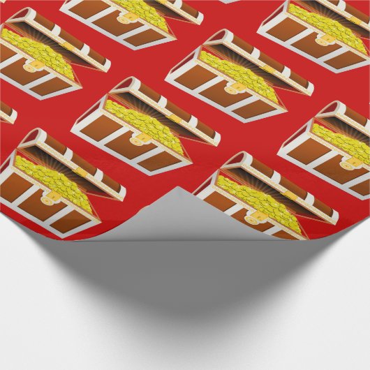 Treasure Chest Cadeaupapier (Hoek)