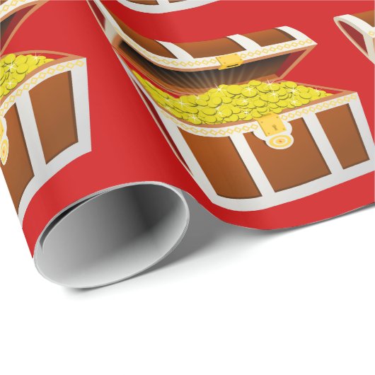 Treasure Chest Cadeaupapier (Rol Hoek)