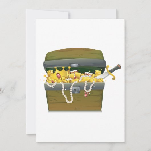 Treasure Chest Kaart (Voorkant)