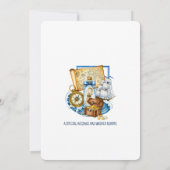 Treasure Chest Map Boat Birthday Invitation Kaart (Achterkant)