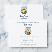 Treasure Chest Map Boat Birthday QR Code