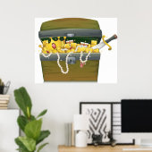 Treasure Chest Poster (Thuiskantoor)