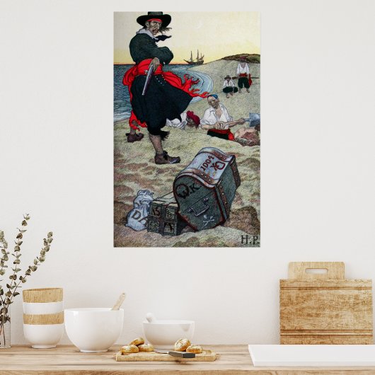 Treasure Chest Poster (Keuken)