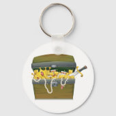 Treasure Chest Sleutelhanger (Voorkant)