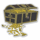 Treasure Chest Sticker (Voorkant)