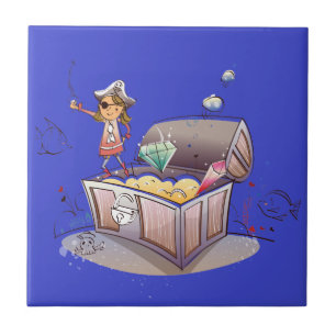 Treasure Chest Tegeltje