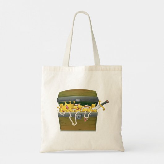 Treasure Chest Tote Bag (Achterkant)