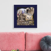 Treasure Chest Troll Canvas Afdruk (Insitu (Woonkamer))