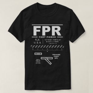 Treasure Coast International Airport FPR USAA T-shirt