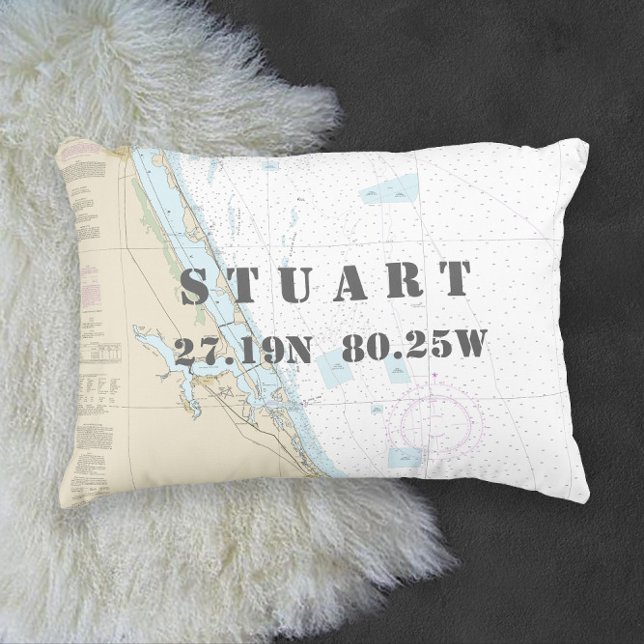 Treasure Coast Stuart Nederland 🌴  Nautisch Accent Kussen (Treasure Coast Stuart Florida 🌴 Vintage Nautical Accent Pillow
)