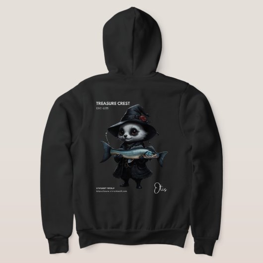 TREASURE CREST “OTIS” Mens Full-Zip Hoodie (Laag Achter)