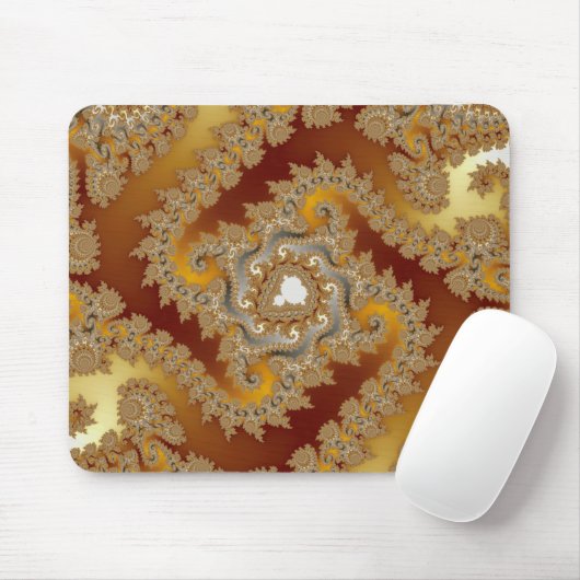 Treasure - Fractal Mousepad Muismat (Met muis)