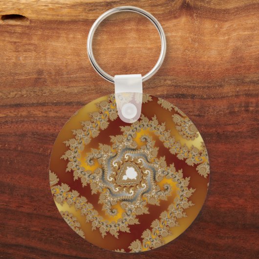 Treasure - Fractal Sleutelhanger (Voorkant)