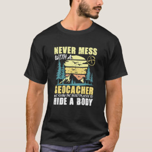 Treasure Geocaching Geocache is nooit minder met e T-shirt
