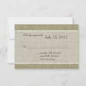 Treasure Hearts-reactie RSVP Kaartje (Voorkant)