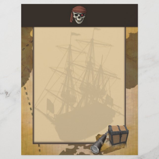 Treasure Hunt Letterhead (Voorkant)