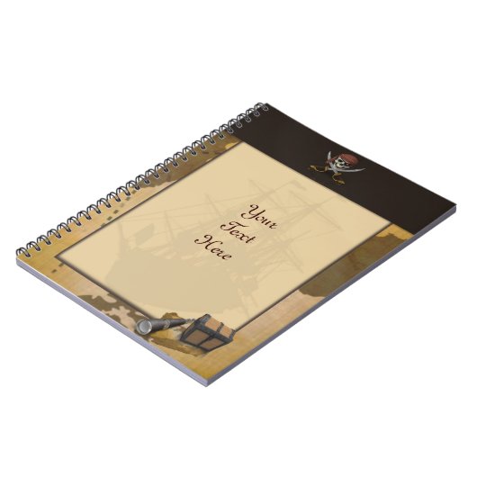 Treasure Hunt Notitieboek (Linkerzijde)