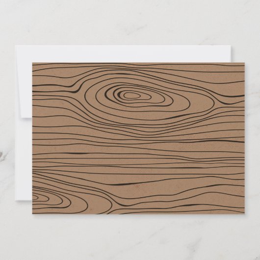 Treasure Hunt pirate verjaardagsuitnodiging Kaart (Achterkant)