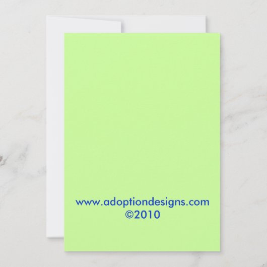 Treasure Hunt-uitnodiging Kaart (Achterkant)